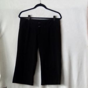Maurice's Dress Capri 7/8 Black Excellent Conditio